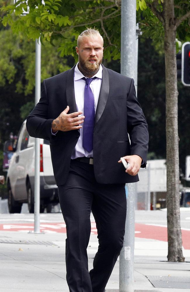 Eugene Bradshaw leaving the Supreme court in Brisbane. Picture: NCA NewsWire/Tertius Pickard