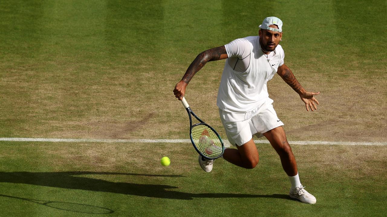 Can Nick Kyrgios go all the way? (Photo by Julian Finney/Getty Images)