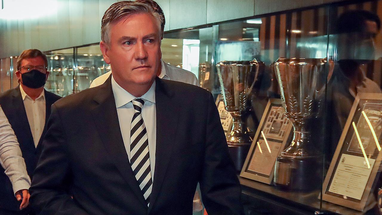 Eddie McGuire stepped down as president earlier this year. Picture: Alex Coppel