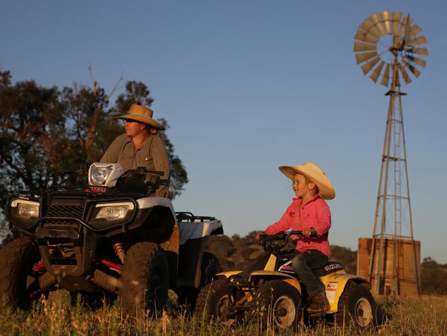 Mrs Barnett said getting gifted a Country Card for Christmas means she could enjoy a dinner out with her family or “buy something nice” without feeling guilty. Picture: Dean Marzolla