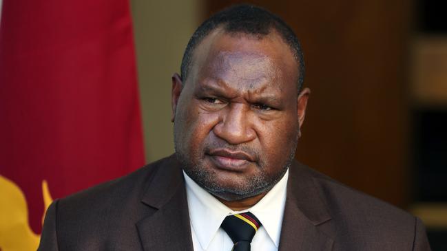 Papua New Guinea Prime Minister James Marape. Picture: Gary Ramage