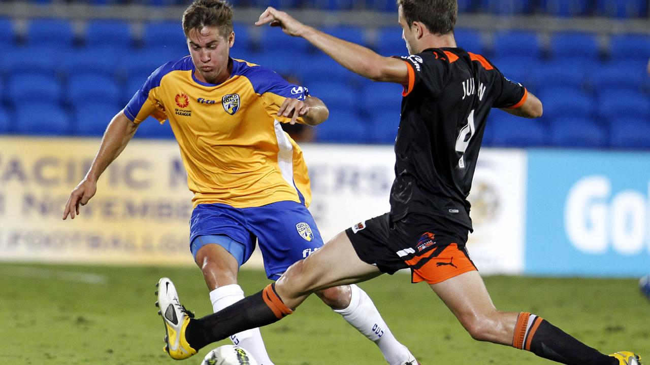 The failed Gold Coast United FC vs. Brisbane Roar FC.