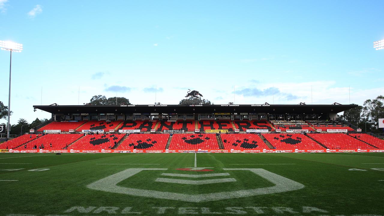 A brawl is alleged to have taken place out the back of a grandstand at Penrith Stadium.