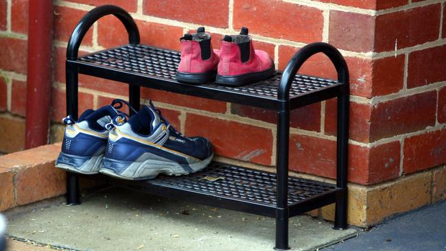 People have been having shoes left by their doors stolen by the furry pests.