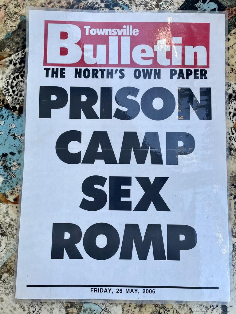 An unnamed man on Magnetic Island had a collection of Townsville Bulletin front pages throughout the years, collecting some of the quirkiest, most absurd headlines from North Queensland.