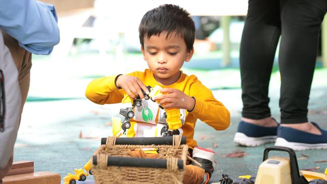 Labor has defended its universal childcare subsidy policy, arguing it will boost productivity. Picture: NCA NewsWire / Gary Ramage