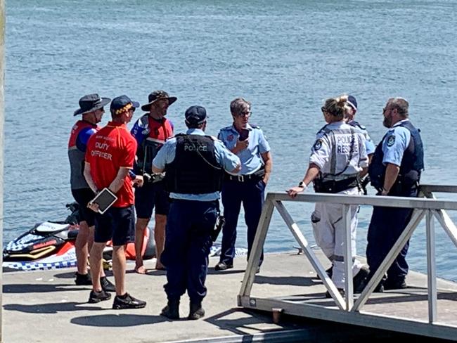 Emergency services are continuing to search for a female swimmer feared missing off the coast of Evans Head. Picture: Javier Encalada