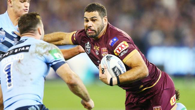 Greg Inglis was Queensland’s best player. Picture: Getty Images