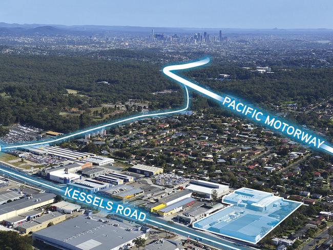 Retailer Harvey Norman paid $16 million for a 23,786sq m site at 572 and 588 Kessels Rd, Macgregor, where it will build a large format centre.