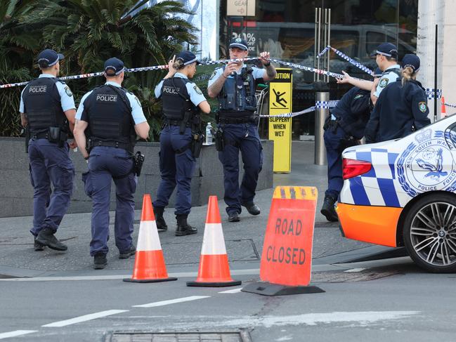 Police have finished forensically analysing the shopping centre. Picture: NCA NewsWire / Rohan Kelly