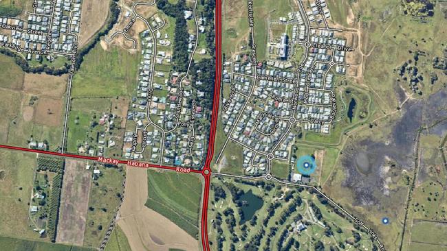 Golf Links Rd or Dawson Blvd could be upgraded as a duplication of Mackay Bucasia Rd to ease traffic congestion headed to the Northern Beaches. Picture: State of Queensland