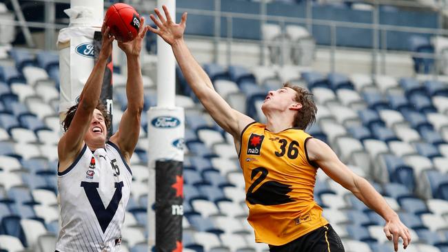 Vic Country key forward Aaron Cadman is an exciting prospect. Picture: Getty Images