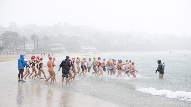 School students took part in the relay event. Picture: NCA Newswire/ Monique Harmer