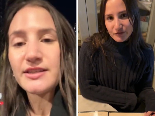 Woman’s ‘extreme’ first date act roasted. Picture: TikTok/@dafna_diamant