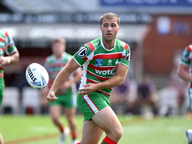 Brent Hawkins of the South Sydney Rabbitohs U21s. Picture: Gregg Porteous