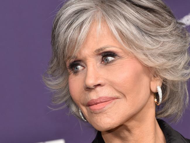 Jane Fonda at the Women in Film (WIF) Honors at the Academy Museum of Motion Pictures in Los Angeles in 2021. Picture: Chris Delmas/AFP