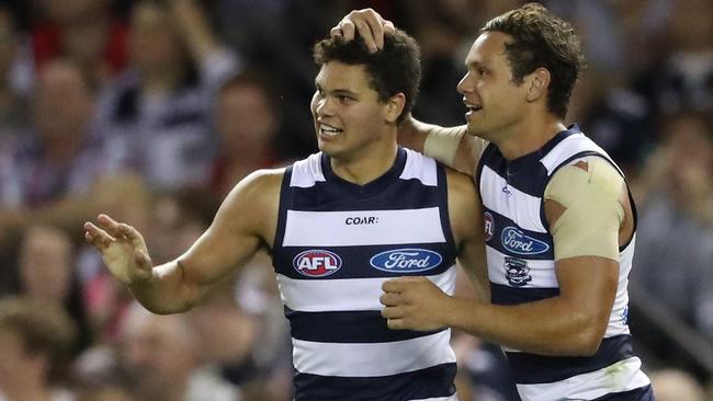 Brandan Parfitt has been a great find for the Cats, while Steven Motlop might finally be fulfilling his promise. Picture: Getty Images