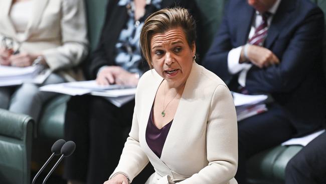 Communications Minister Michelle Rowland. Picture: NewsWire/Martin Ollman