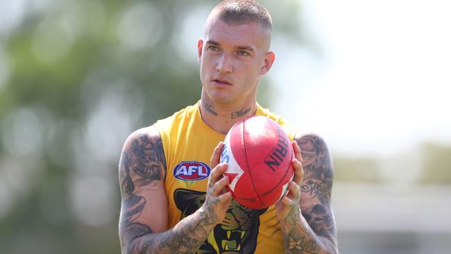 Dustin Martin has looked in great nick this pre-season. Picture: Getty Images