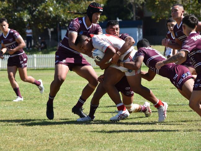 Viliami Hikila in the Harold Matthews Cup. Picture: Sean Teuma/NewsLocal