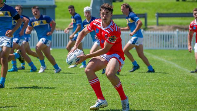 Eden Hodges in action for the Illawarra South Coast Dragons. Picture: Thomas Lisson