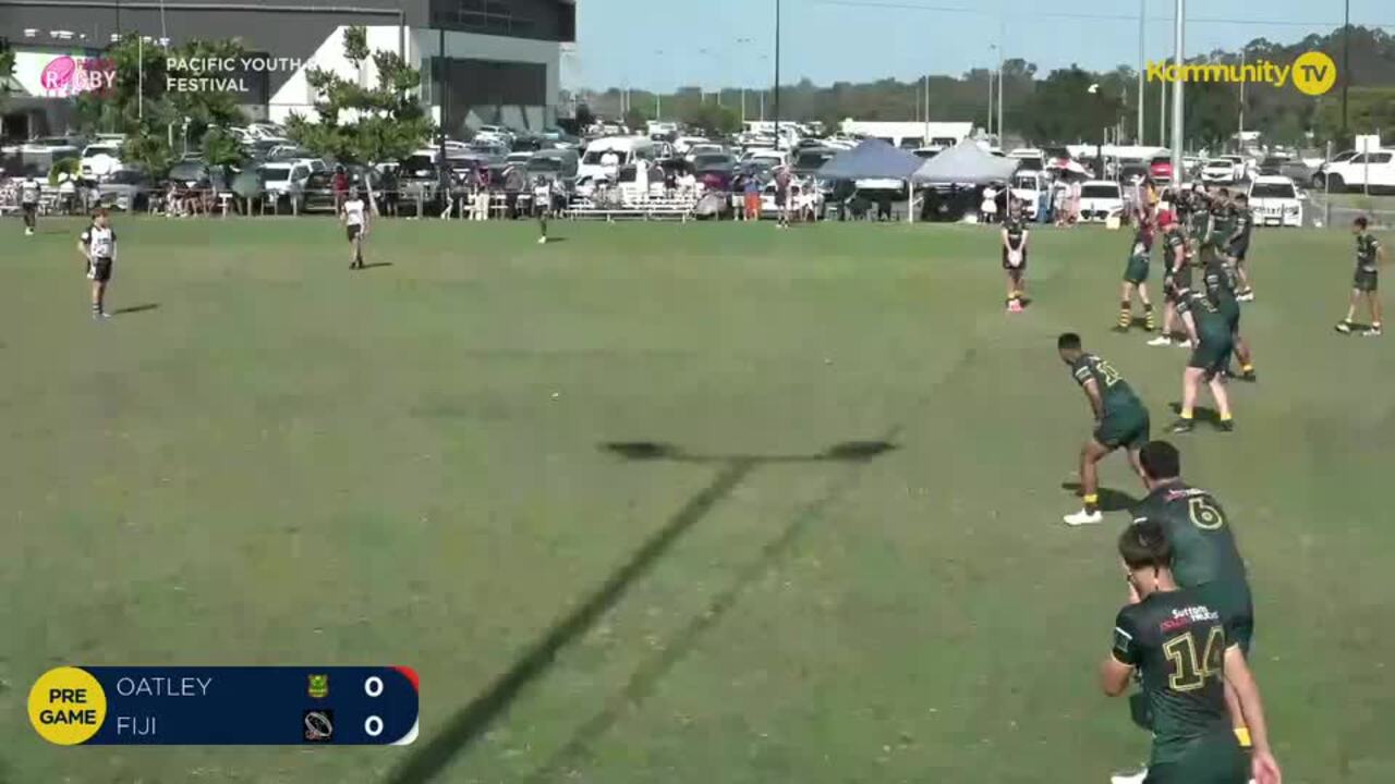 Replay: Oatley v Queensland Fiji (U14 boys) - 2024 Pacific Youth Rugby Festival Day 2