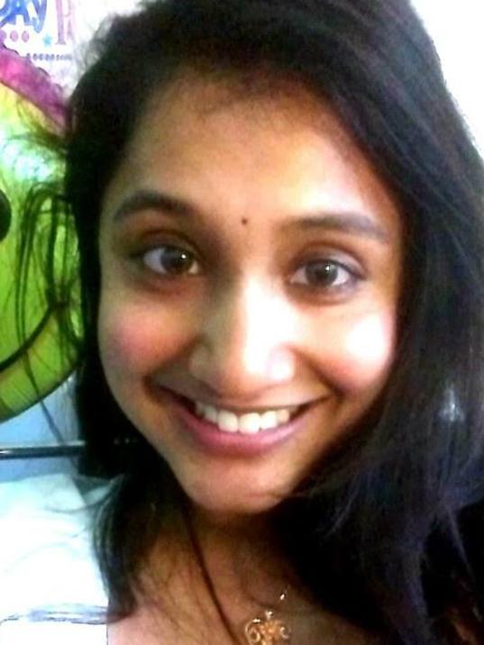 Meena Narayanan: the Singaporean student, 27, was stabbed to death in Upper Mt Gravatt in March 2014. Senthill Kumar Arumugam, who allegedly claimed he had a relationship with her, has been charged with her murder.