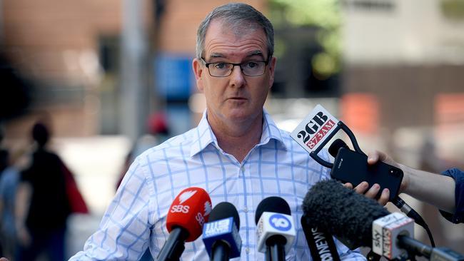 Opposition Leader Michael Daley described the situation as an “international embarrassment”. Picture: AAP Image/Dylan Coker