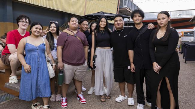 The Phan Club at the NT Fight Series XI at Ventia Stadium. Picture: Pema Tamang Pakhrin