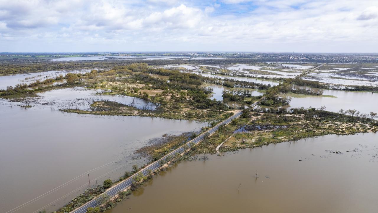 Drone Pictures Of River Murray Floods November 2022 | The Courier Mail