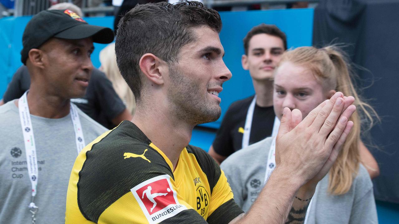 Borussia Dortmund's Christian Pulisic.