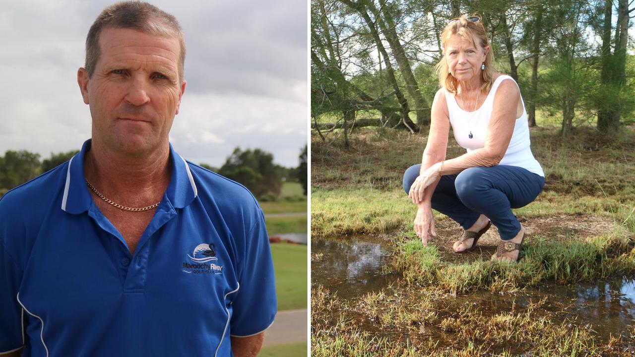 Waterfront golf club, landowners salty over turf-killing drain dump