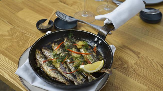 Sardines at Sardine, Paynesville. Photo: Dannika Bonser