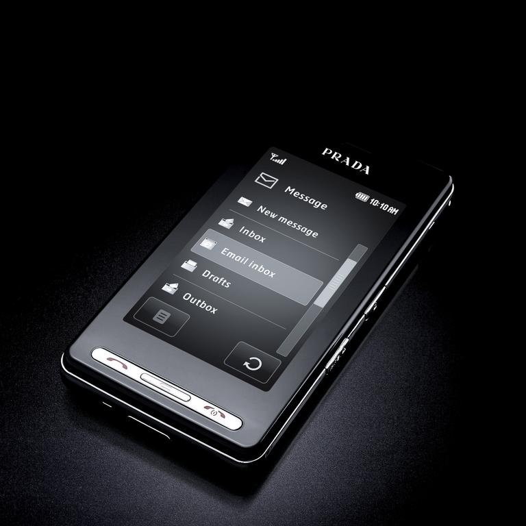 The Prada was announced several months before the iPhone.