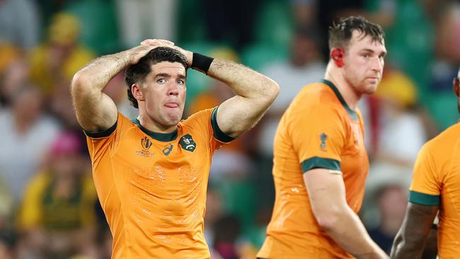 Ben Donaldson (L) will move from fullback to five-eighth for the Wales match. Picture: Picture: Getty Images