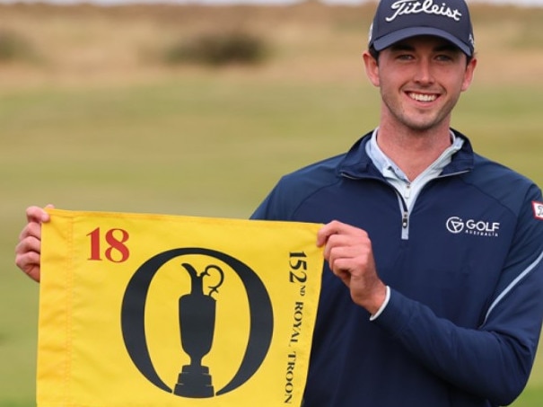 Elvis Smylie, has grabbed a cherished berth in the Open Championship at Royal Troon later this month.