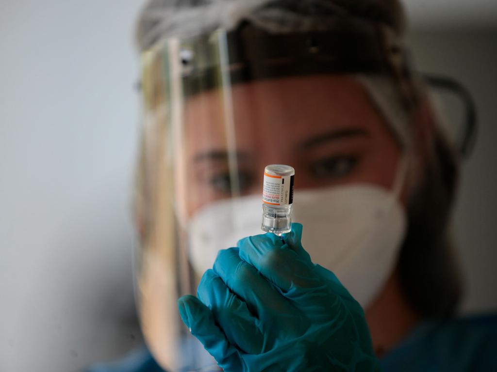 Young children account for 0.02 per cent of Covid deaths in the US. Picture: Rogelio Figueroa/AFP