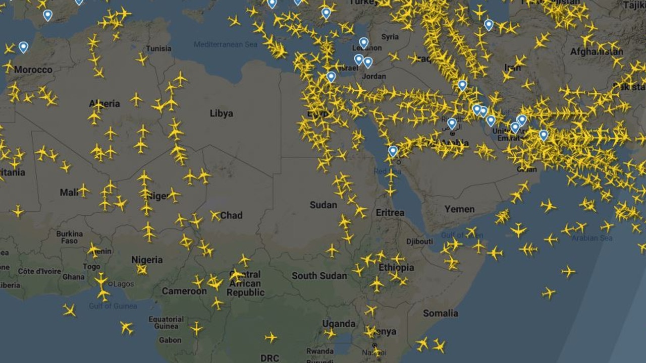 Iran plane crash: No-fly zones, flight routes where planes could get ...