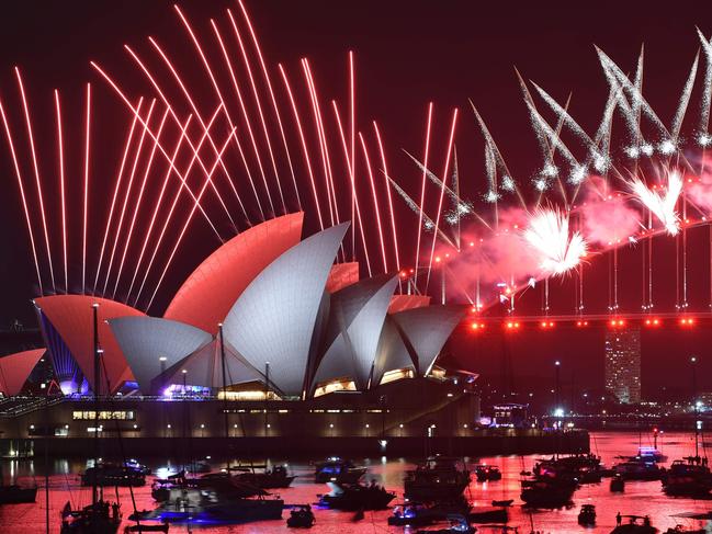 New Year's Eve fireworks in Sydney Harbour may be cancelled due to bushfire threat. Picture: Peter Parks/AFP