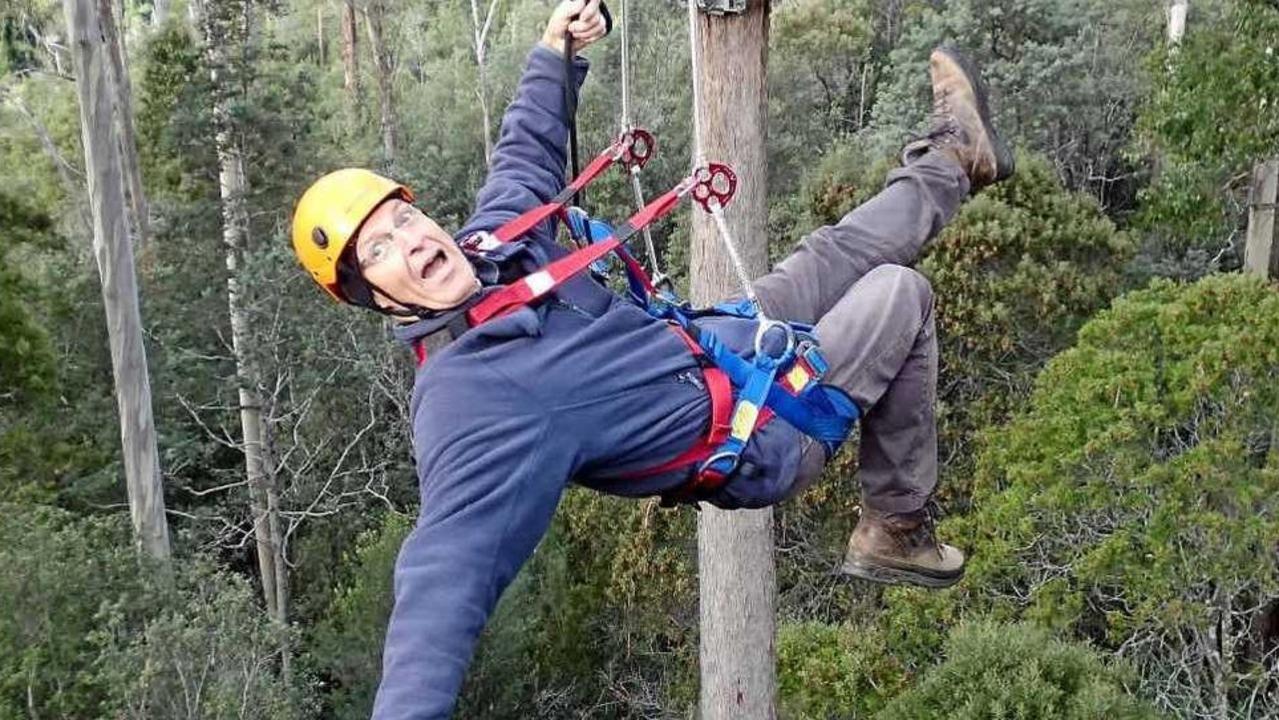 Stock image of a zip line. Picture: supplied.