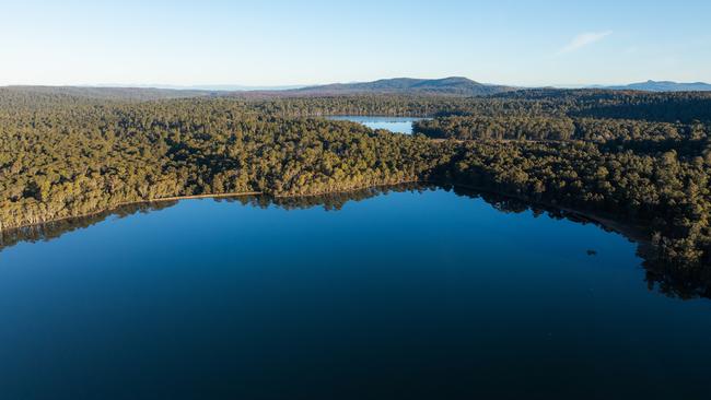 Tasmania’s London Lakes, one of the world’s top fly fishing estates, is up for sale. Picture: SUPPLIED