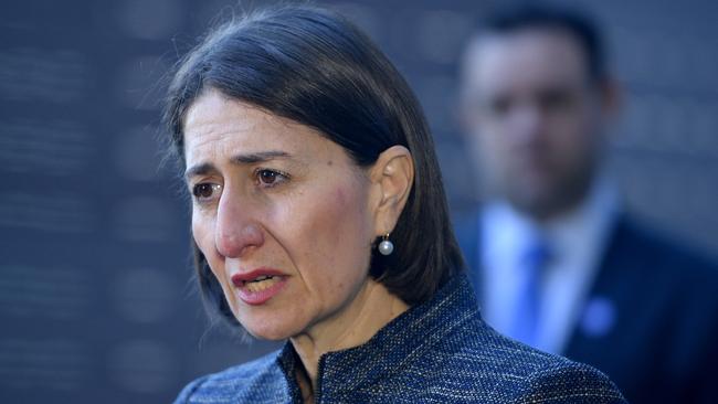 NSW Premier Gladys Berejiklian has asked everyone with mild symptoms to get tested. Picture: AAP Image/Dan Himbrechts