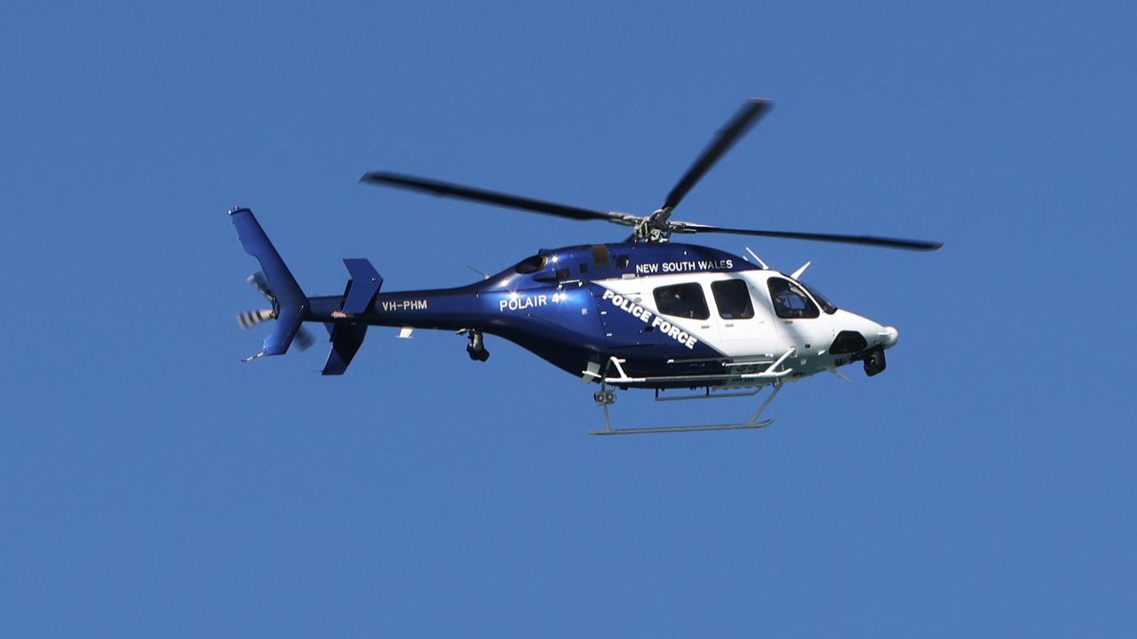 Two police helicopters targeted by lasers over weekend