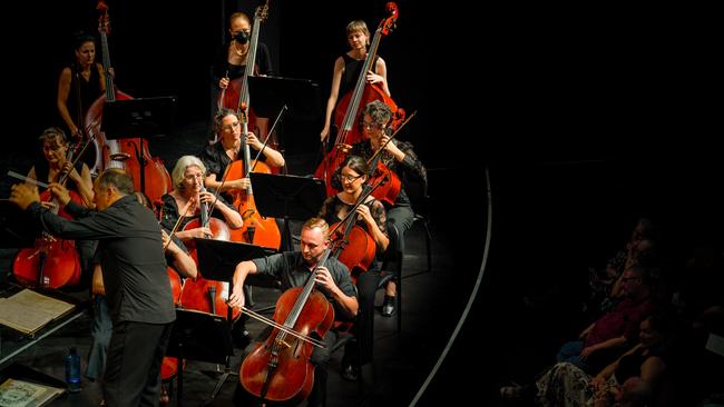 Darwin Symphony Orchestra Artistic Director and Chief Conductor Jonathan Tooby announced last year that 2025 would be his last season with the orchestra. Picture: Hannah Herbert/Supplied.