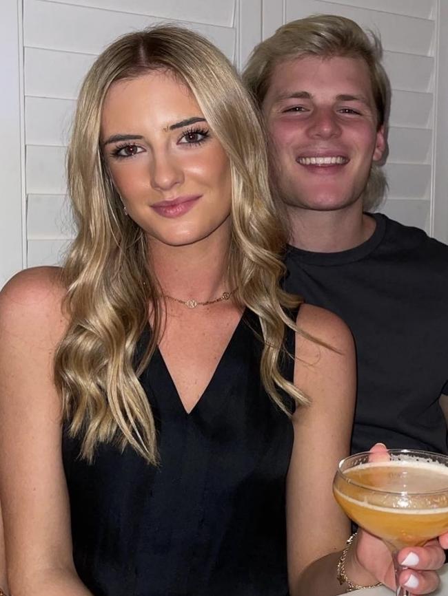Jackson and his girlfriend Kiah Picture: Instagram/JacksonWarne