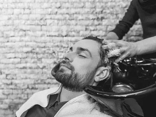 JB's Barbers has introduced a hair wash and scalp massage service in their new Castletown store. Picture: JB's Barbers.