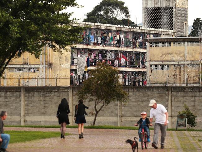 The El Buen Pastor women's prison in Bogota, Colombia. Picture: Vanessa Hunter