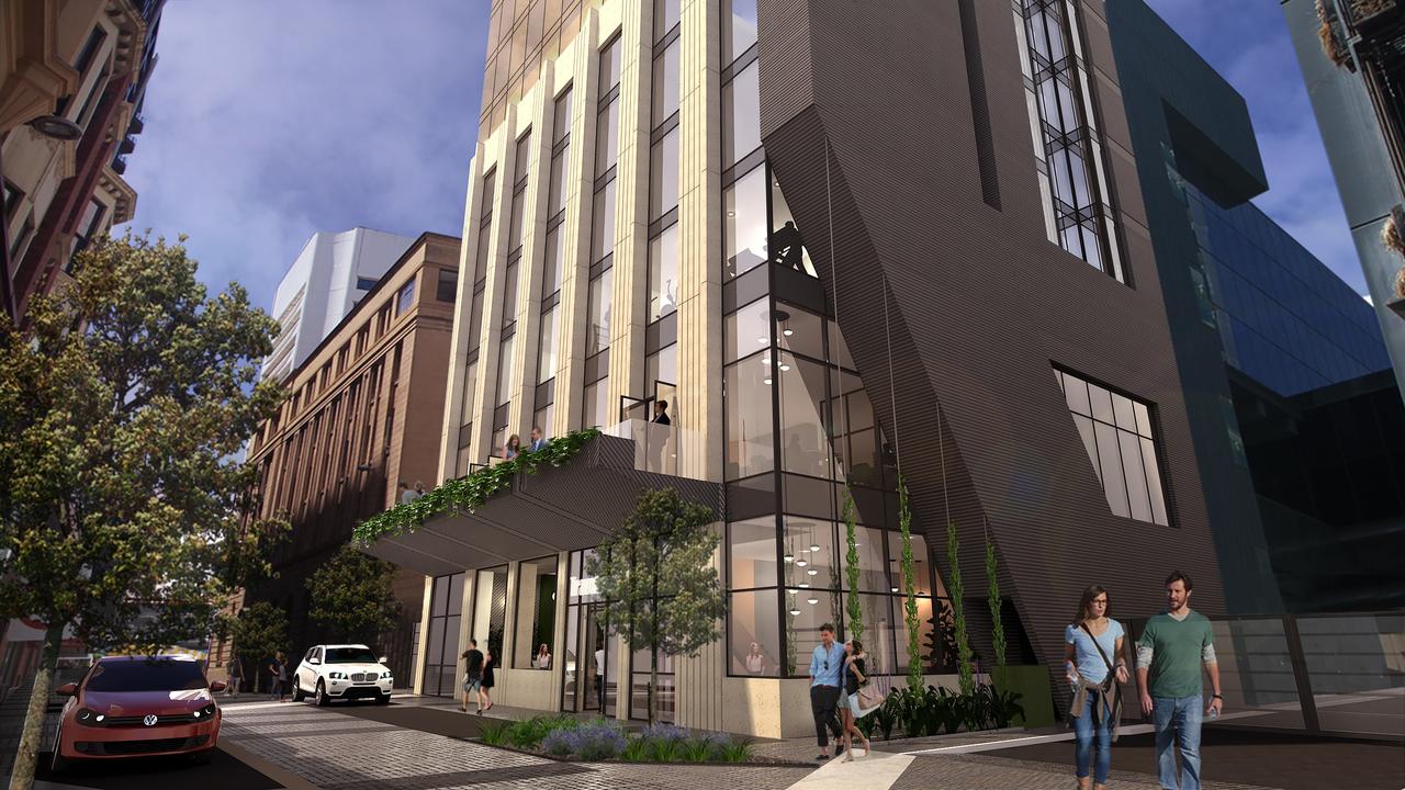 $58 million - The new Travelodge hotel proposed for Bentham St in the Adelaide CBD. 