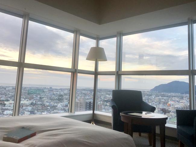 Captivating views from a room at Japan Hotel Century, Shizuoka.