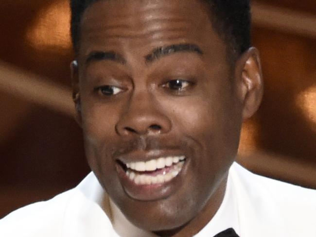 Host Chris Rock speaks at the Oscars on Sunday, Feb. 28, 2016, at the Dolby Theatre in Los Angeles. (Photo by Chris Pizzello/Invision/AP)